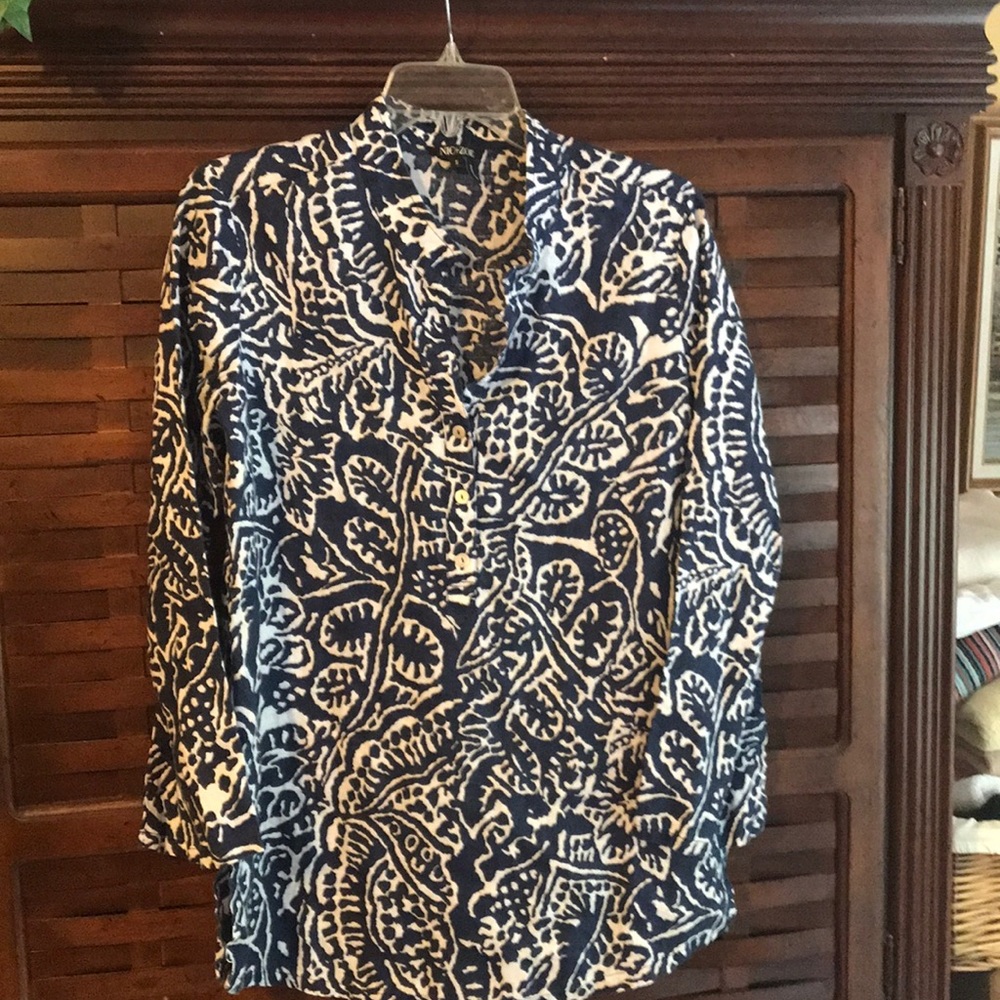 Nic+Zoe Linen Top